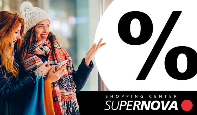 Započela sezona velikih sniženja u Supernova centru Zadar