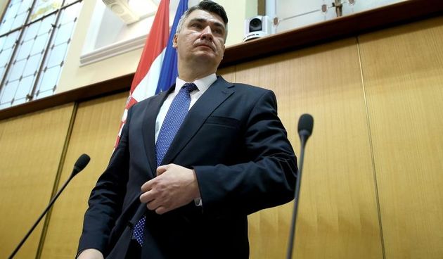 Zagreb – Aktualnim prijepodnovom Sabor je poceo 20 sjednicu, prema najavama zadnju u 7. sazivu. Zoran Milanovic. Photo: Patrik Macek/PIXSELL