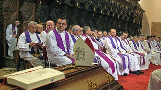 Posljednji ispraćaj nadbiskupa Ivana Prenđe (foto: Marin Gospić)