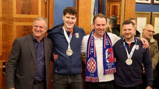 Doček rukometaša u Zadru