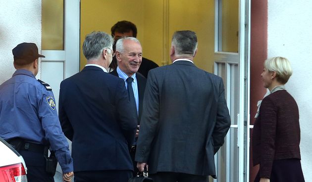 Piruška Canjuga, Damir Kuštrak i Mislav Galić stigli na ispitivanje u Županijsko državno odvjetništvo