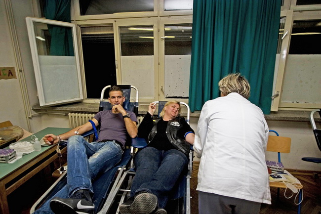 Biograd: Gradjani i clanovi MK Duhovi darivali krv Biograd: Gradjani i clanovi MK Duhovi darivali krv