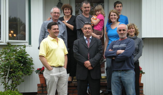 Ivan Knez s iseljenicima u New Yorku (Foto: Novi radio)