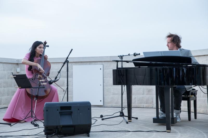 Dubrovnik: Ana Rucner i Oliver Poole ranojutarnjim koncertom pozdravili dolazak ljeta, foto: G. Jelavić/PIXSELL Dubrovnik: Ana Rucner i Oliver Poole ranojutarnjim koncertom pozdravili dolazak ljeta, foto: G. Jelavić/PIXSELL
