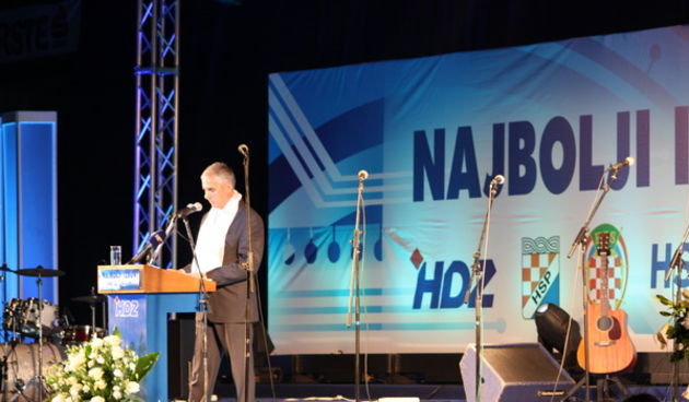 Jazine: Centralni predizborni skup HDZ-a