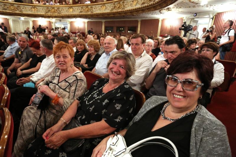 U HNK – u dodjeljene su godisnje nagrade za najbolja glumacka, operna i baletna ostvarenja u protekloj sezoni i svecani koncert Zagreb i ja se volimo tajno. Photo: Anto Magzan/PIXSELL