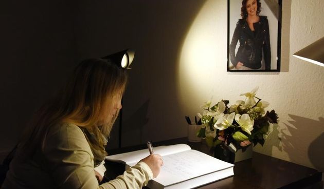 Zagreb – U Klovicevim dvorima odrzana je komemoracija za preminulu ravnateljicu galerije Klovicevi dvori Marinu Viculin. Photo: Davor Visnjic/PIXSELL