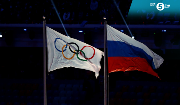 Ruska zastava na Olimpijskim igrama, foto: twitter