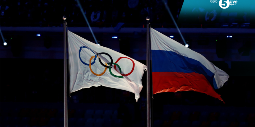 Ruska zastava na Olimpijskim igrama, foto: twitter