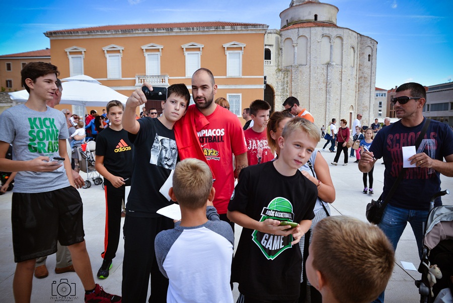 ZDBT: Kids day u društvu košarkaških velikana ; foto Iva Perinčić