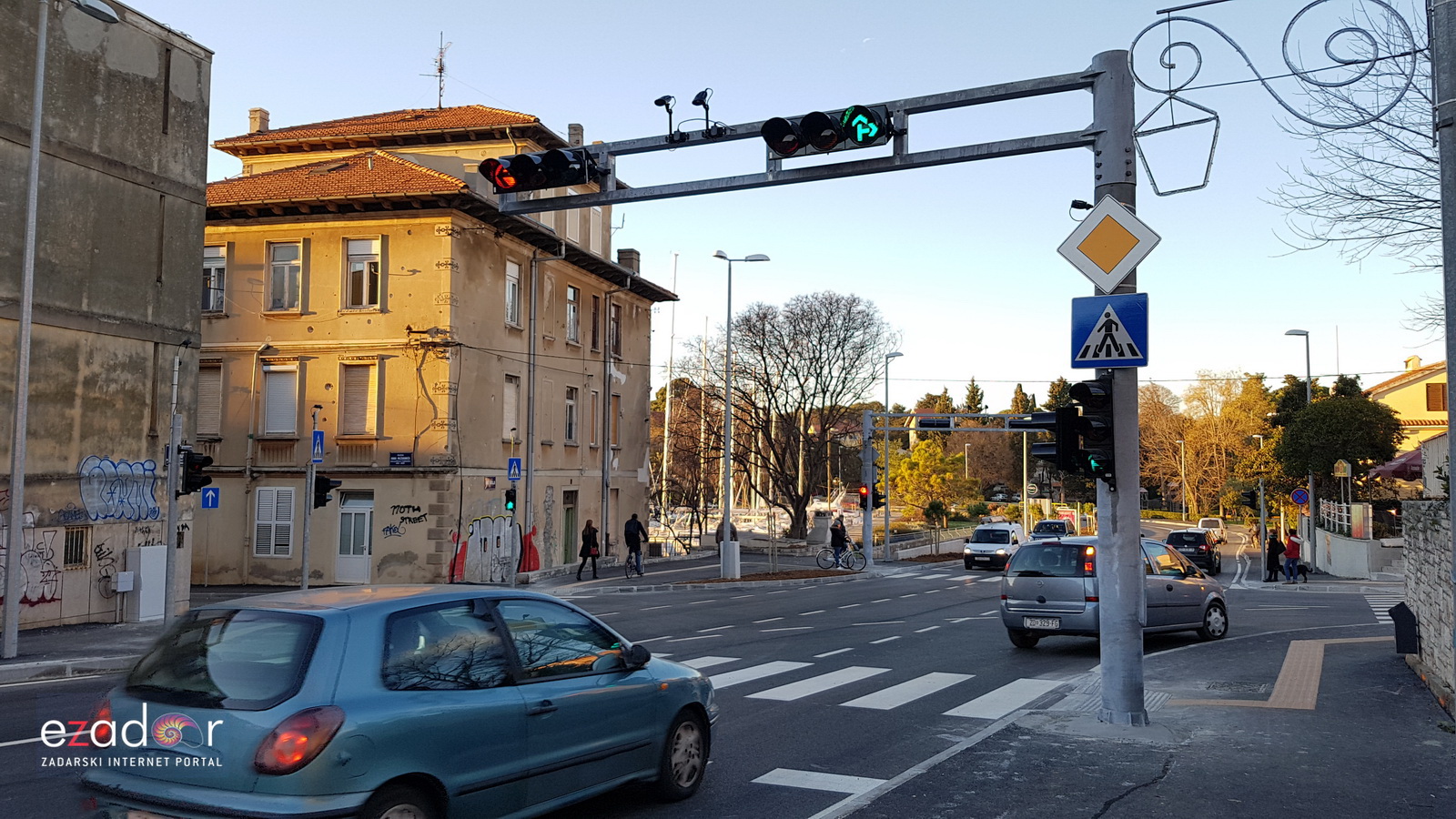 Otvoreno rekonstruirano raskrižje u Vruljici Otvoreno rekonstruirano raskrižje u Vruljici