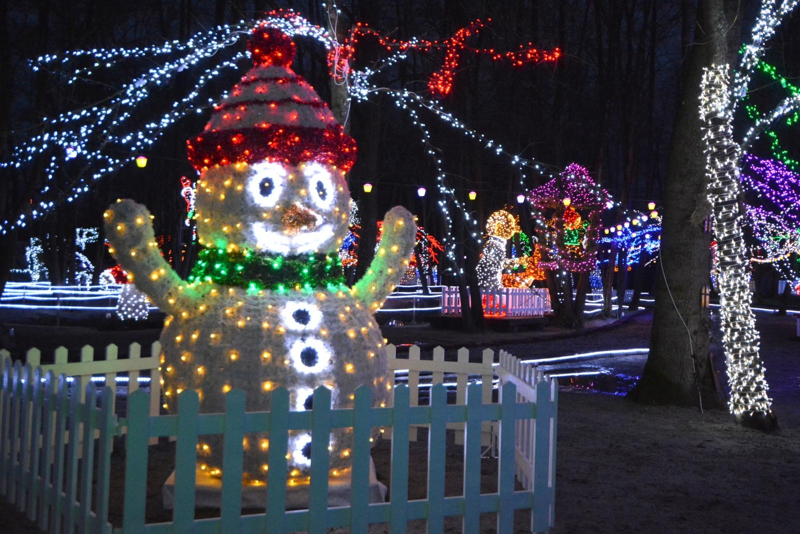 Uz 2,5 milijuna lampica zasjala ovogodišnja božićna bajka u Salajlandu Uz 2,5 milijuna lampica zasjala ovogodišnja božićna bajka u Salajlandu