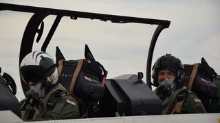 Odlazak Krila Oluje u Ćešku