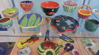 Izložba udruga Svjetlo u GKZD, keramika, kreativnost