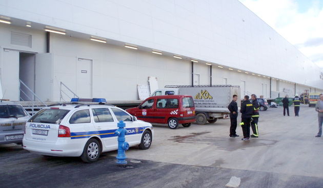 Intervencija JVP grada Zadra u centru Supernova, Foto: Maja Kacanic