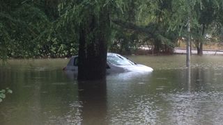 Poplava u bivšoj vojarni Franka Lisice