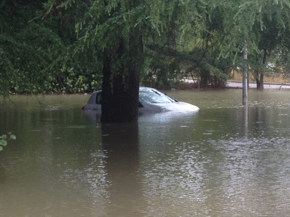 Poplava u bivšoj vojarni Franka Lisice