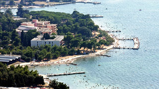 Zadar – Zračne snimke – Plaža Borik (foto: Marin Gospić)
