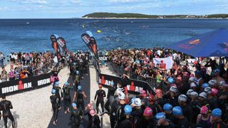 Pula: Triatlonska utrka Iroman 70.3, Foto: Duško Marušić/PIXSELL Pula: Triatlonska utrka Iroman 70.3, Foto: Duško Marušić/PIXSELL