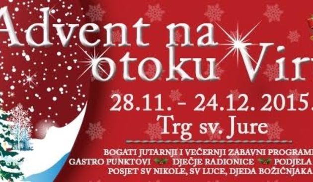 Advent na otoku Viru od 28. studenog do 24. prosinca 2015.