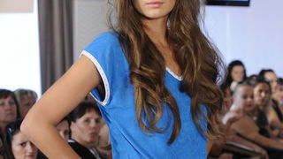 Zagreb, 230811.
Hotel Dubrovnik.
Modna revija modne kuce Lisca, na kojoj su prikazane kolekcije rublja, spavaceg programa, bluza, doljneg vesa i kupacih kostima za 2012. godinu.
Foto: Admir Buljubasic / CROPIX