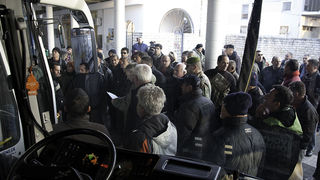 Zadarski branitelji na prosvjedu u Zagrebu 26. veljace 2011, Foto: Leo Banic Zadarski branitelji na prosvjedu u Zagrebu 26. veljace 2011, Foto: Leo Banic