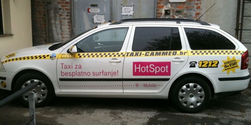 T-Mobile opremio Taxi Cammeo besplatnim internetom