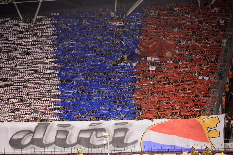 Stadion Poljud, Split – Uzvratna utakmica doigravanja za Europsku ligu, HNK Hajduk – FC Slovan Liberec 0-1. Photo: PIXSELL