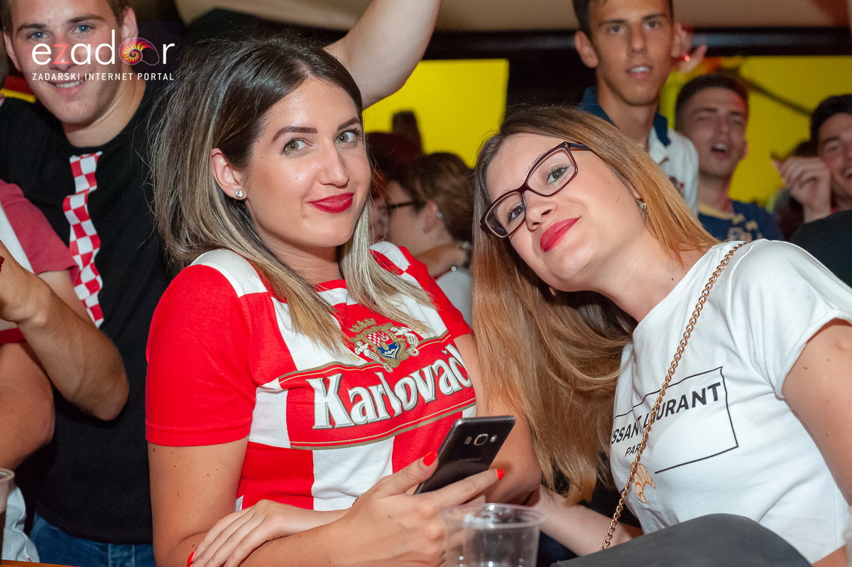 Zadar je gorio: Velika fešta nakon plasmana Vatrenih u finale Svjetskog prvenstva