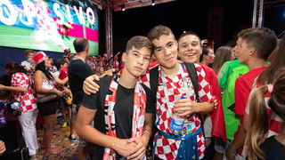 Veličanstven doček četvorice zadarskih Vatrenih