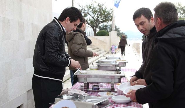 Subotnji đir po gradu 30. studenog 2013.  Foto: Iva Perinčić, brudetijada, zadarski pjat