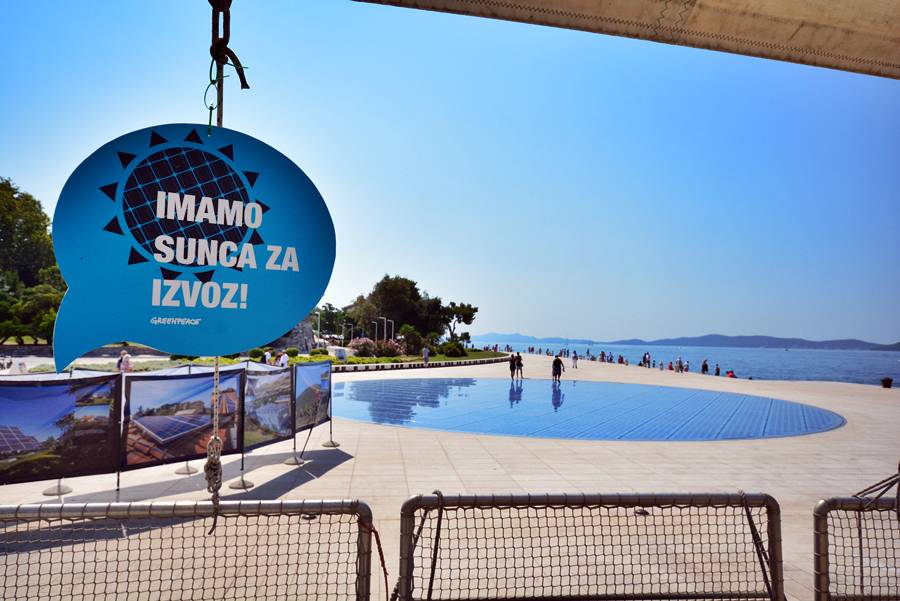 Rainbow warrior u Zadru