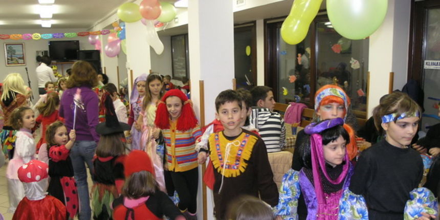 Paski karneval 2010: Djecja karnevalska zabava, Foto: Josip Portada