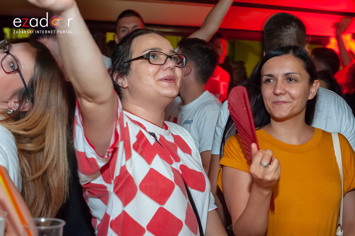 Zadar je gorio: Velika fešta nakon plasmana Vatrenih u finale Svjetskog prvenstva