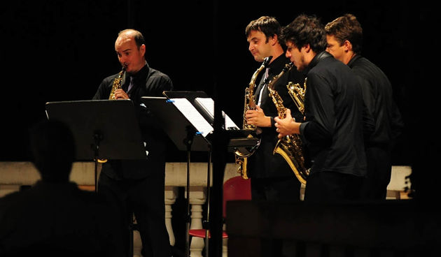 Glazbene večeri u Sv. Donatu: Koncert New Sax kvarteta, foto: N. Marčev