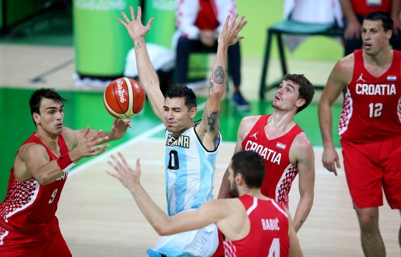 Olimpijske igre Rio 2016. Košarkaska utakmica, 2. kolo, skupina B, Hrvatska – Argentina 82-90. Photo: Igor Kralj/PIXSELL Olimpijske igre Rio 2016. Košarkaska utakmica, 2. kolo, skupina B, Hrvatska – Argentina 82-90. Photo: Igor Kralj/PIXSELL