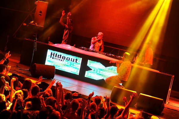 Rudimental @ Hideout festival Rudimental @ Hideout festival