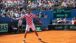 Davis Cup: Vruća navijačka atmosfera u meču Ćilića i Querreya