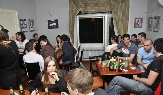 Klub zadarskih studenata u Zagrebu, festa u Klubu 19.4.2008.