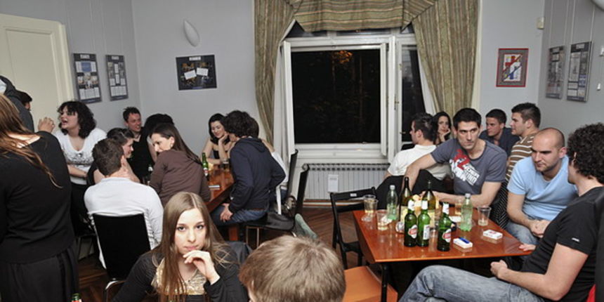 Klub zadarskih studenata u Zagrebu, festa u Klubu 19.4.2008.