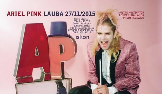 Ariel Pink 27. studenog u Laubi!