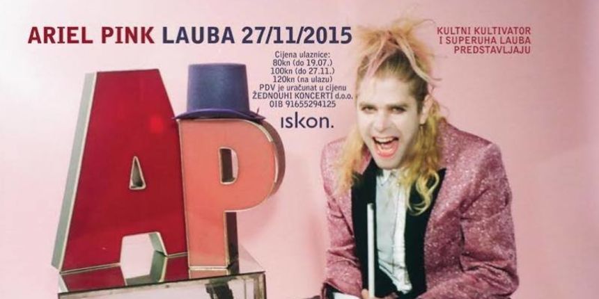 Ariel Pink 27. studenog u Laubi!