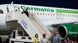 U Zračnu luku Zadar sletio prvi zrakopolov Germanie iz Zuricha U Zračnu luku Zadar sletio prvi zrakopolov Germanie iz Zuricha