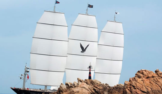 Malteški sokol – Najveća superjahta na svijetu (Foto: Andfunforall.blogspot.com)