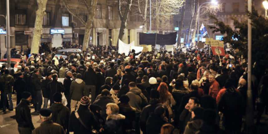 Prosvjed (Foto:CROPIX) Prosvjed (Foto:CROPIX)