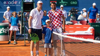 Davis Cup: Vruća navijačka atmosfera u meču Ćilića i Querreya