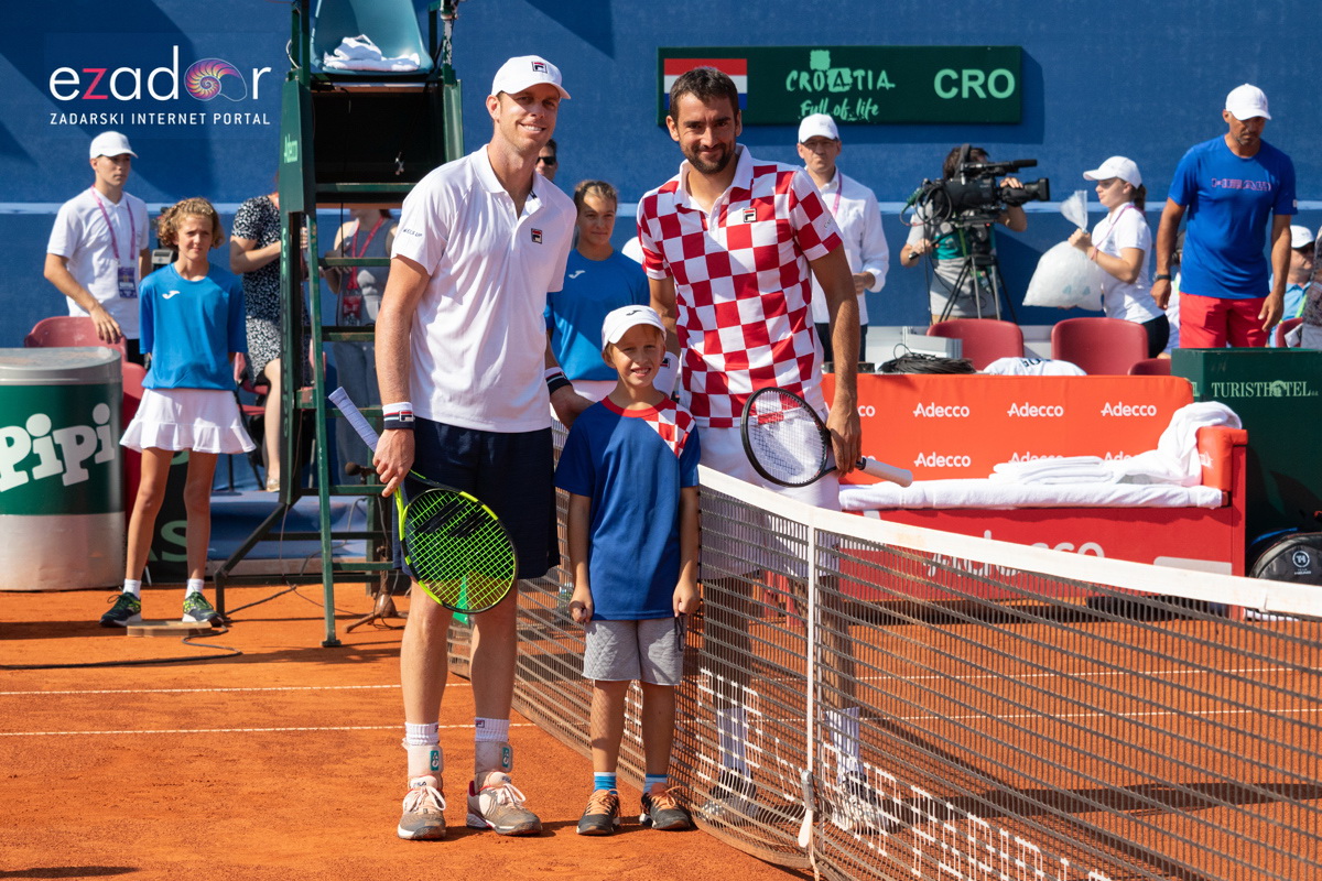 Davis Cup: Vruća navijačka atmosfera u meču Ćilića i Querreya