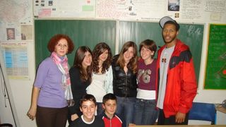 Juby Johnson u posjeti zadarskoj OS “Simuna Kozicica Benje”