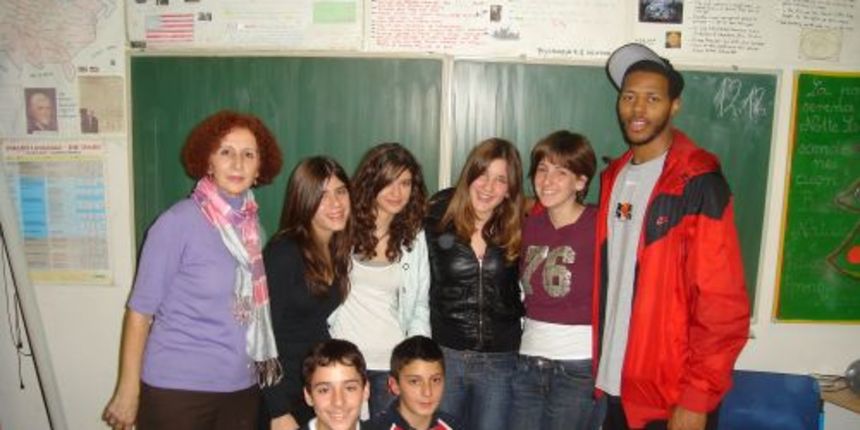 Juby Johnson u posjeti zadarskoj OS “Simuna Kozicica Benje” Juby Johnson u posjeti zadarskoj OS “Simuna Kozicica Benje”