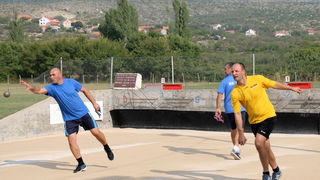 Finalni turnir boćarskog Kupa Zadarske županije u Lišanima Ostrovičkim. Foto: Kažimir Škrbić/Virski list